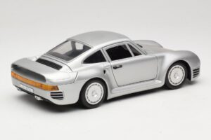 Porsche 959 Sølv Tonka 1:18 2221 Metal — billede 3 af 8