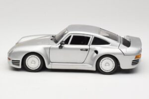 Porsche 959 Sølv Tonka 1:18 2221 Metal — billede 4 af 8