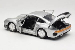 Porsche 959 Sølv Tonka 1:18 2221 Metal — billede 5 af 8