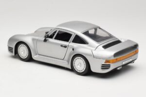 Porsche 959 Sølv Tonka 1:18 2221 Metal — billede 7 af 8