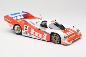 Porsche 962 #2 Brun Motorsport J. Mass / O. Larrauri 1000km Nürburgring 1987 Minichamps 1:18 155876502 Metal — billede 4 af 6
