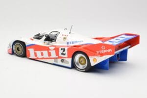 Porsche 962 #2 Brun Motorsport J. Mass / O. Larrauri 1000km Nürburgring 1987 Minichamps 1:18 155876502 Metal — billede 5 af 6