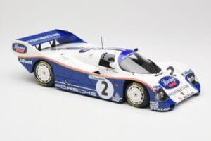 Porsche 962 #2 H-J. Stuck / D. Bell Team Porsche AG Winners 1000km Hockenheim 1985 Minichamps 1:18 155856502 Metal — billede 4 af 6