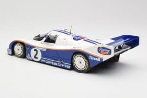 Porsche 962 #2 H-J. Stuck / D. Bell Team Porsche AG Winners 1000km Hockenheim 1985 Minichamps 1:18 155856502 Metal — billede 5 af 6
