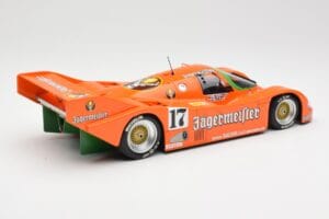 Porsche 962C #17 Jägermeister T. Boutsen / F. Jelinski 1000km Spa 1986 Minichamps 1:18 155866517 Metal — billede 2 af 6