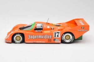 Porsche 962C #17 Jägermeister T. Boutsen / F. Jelinski 1000km Spa 1986 Minichamps 1:18 155866517 Metal — billede 3 af 6
