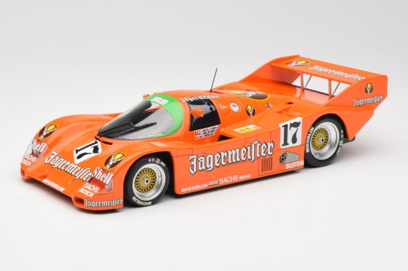 Porsche 962C #17 Jägermeister T. Boutsen / F. Jelinski 1000km Spa 1986 Minichamps 1:18 155866517 Metal