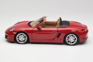 Porsche Boxster 981 S Guards Rød Minichamps 1:18 110062031 Metal — billede 4 af 8