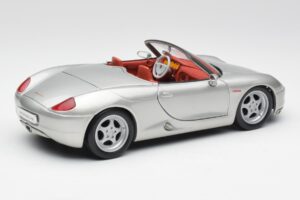 Porsche Boxster 986 Sølv Maisto 1:18 37800-M3 Metal — billede 3 af 8
