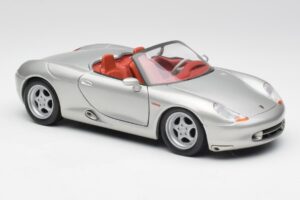 Porsche Boxster 986 Sølv Maisto 1:18 37800-M3 Metal — billede 6 af 8