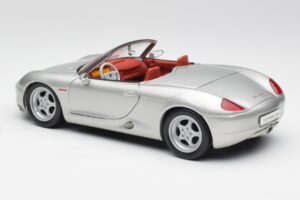 Porsche Boxster 986 Sølv Maisto 1:18 37800-M3 Metal — billede 7 af 8
