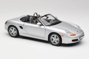 Porsche Boxster 986 Cabriolet Arctic Sølv Metallic UT Models 1:18 27852 Metal — billede 6 af 8
