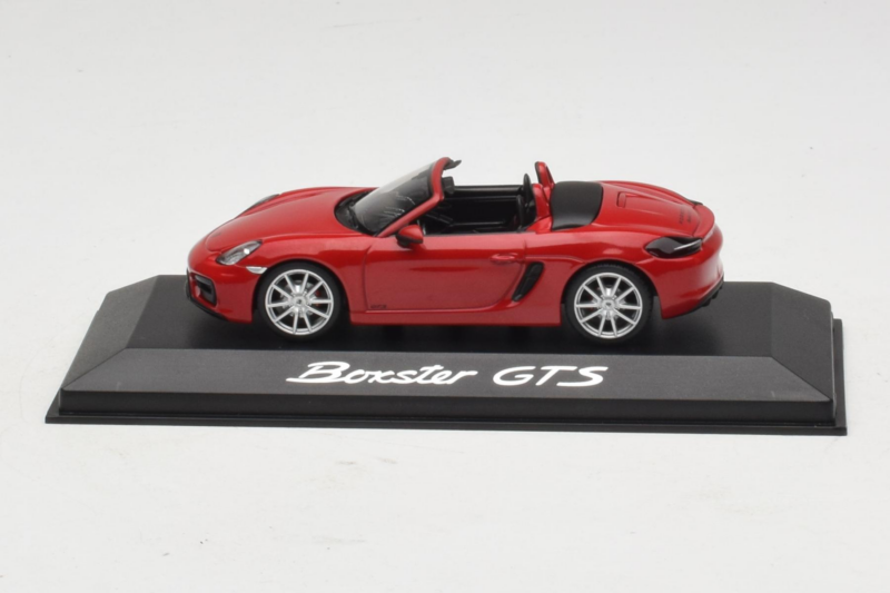 Porsche Boxster 981 GTS Rød Minichamps 1:43 WAP0200140E Metal