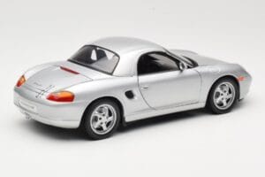 Porsche Boxster 986 Hard Top Sølv UT Models 1:18 27854 Metal — billede 3 af 8