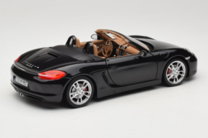 Porsche Boxster S 981 Basalt Black Minichamps 1:18 WAP0210160C Metal — billede 3 af 8
