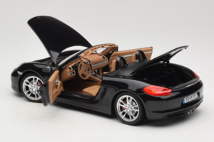Porsche Boxster S 981 Basalt Black Minichamps 1:18 WAP0210160C Metal — billede 5 af 8