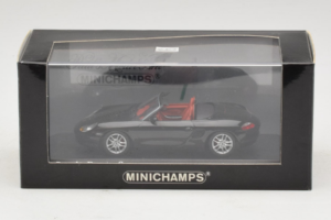 Porsche Boxster 986 S Sort Minichamps 1:43 400062070 Metal — billede 4 af 4