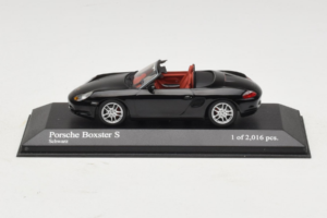 Porsche Boxster 986 S Sort Minichamps 1:43 400062070 Metal