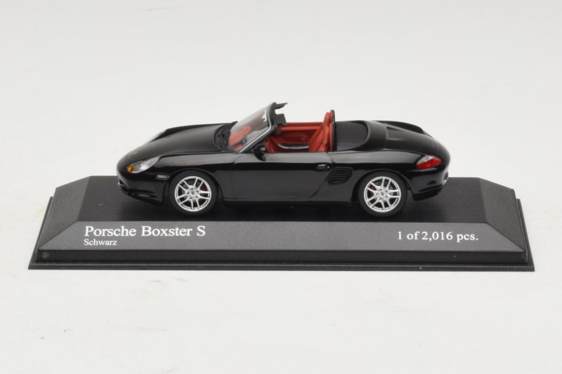 Porsche Boxster 986 S Sort Minichamps 1:43 400062070 Metal