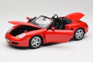 Porsche Boxster S 986 Guards Rød UT Models 1:18 27861-M1 Metal — billede 2 af 8
