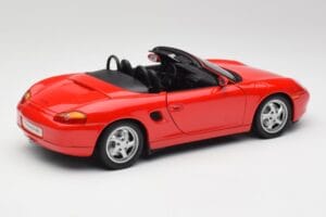 Porsche Boxster S 986 Guards Rød UT Models 1:18 27861-M1 Metal — billede 3 af 8