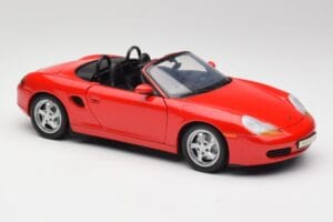 Porsche Boxster S 986 Guards Rød UT Models 1:18 27861-M1 Metal — billede 6 af 8