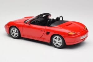 Porsche Boxster S 986 Guards Rød UT Models 1:18 27861-M1 Metal — billede 7 af 8