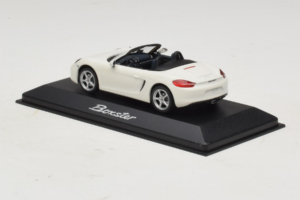 Porsche Boxster 981 Hvid Minichamps 1:43 WAP0202000D Metal — billede 3 af 5