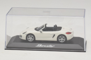 Porsche Boxster 981 Hvid Minichamps 1:43 WAP0202000D Metal — billede 4 af 5