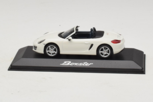 Porsche Boxster 981 Hvid Minichamps 1:43 WAP0202000D Metal