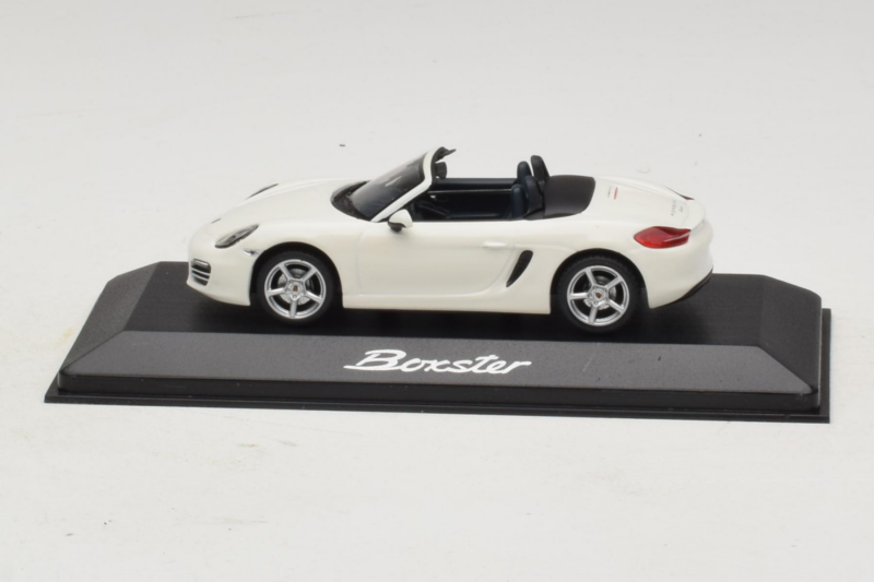 Porsche Boxster 981 Hvid Minichamps 1:43 WAP0202000D Metal
