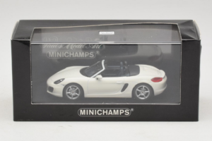 Porsche Boxster 981 Hvid Minichamps 1:43 WAP0202000D-R1 Metal — billede 4 af 4