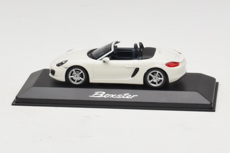Porsche Boxster 981 Hvid Minichamps 1:43 WAP0202000D-R1 Metal