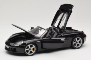 Porsche Carrera GT 980 Sort Maisto 1:18 36622 Metal — billede 2 af 8