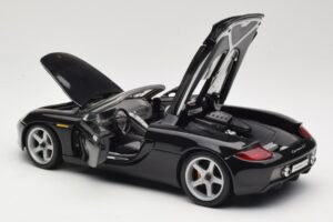 Porsche Carrera GT 980 Sort Maisto 1:18 36622 Metal — billede 5 af 8