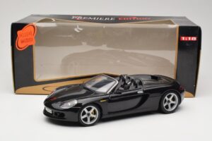 Porsche Carrera GT 980 Sort Maisto 1:18 36622 Metal — billede 8 af 8
