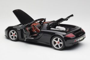 Porsche Carrera GT Sort Maisto 1:18 36665 Metal — billede 5 af 8