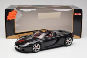 Porsche Carrera GT Sort Maisto 1:18 36665 Metal — billede 8 af 8