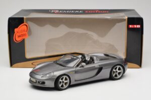 Porsche Carrera GT Grå Metallic Maisto 1:18 36622-R1 Metal — billede 8 af 8