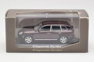 Porsche Cayenne 955 Turbo Mørkerød Minichamps 1:43 WAPC2000113 Metal — billede 4 af 4
