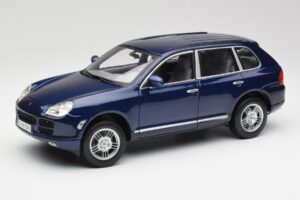 Porsche Cayenne S 9PA Dark Sea Blå Metallic Maisto 1:18 31635 Metal
