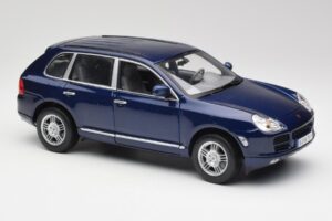 Porsche Cayenne S 9PA Dark Sea Blå Metallic Maisto 1:18 31635 Metal — billede 6 af 8