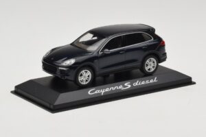 Porsche Cayenne 958 S Diesel Blue Metallic Minichamps 1:43 WAP0200080E Metal — billede 2 af 4