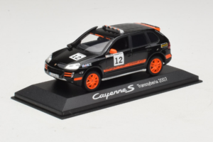 Porsche Cayenne S #12 Transsyberia 2007 Sort Orange Minichamps 1:43 WAP02000918 Metal — billede 2 af 5