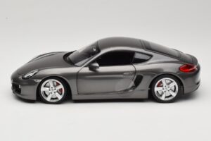 Porsche Cayman 981 S Grå Minichamps 1:18 WAP0210070D Metal — billede 4 af 8