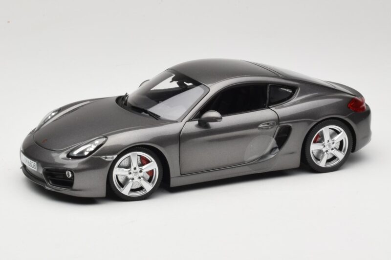 Porsche Cayman 981 S Grå Minichamps 1:18 WAP0210070D Metal