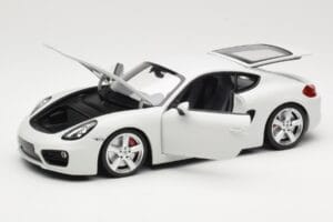 Porsche Cayman 981 Hvid Minichamps 1:18 113062221 Metal — billede 3 af 8