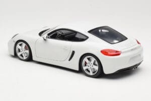 Porsche Cayman 981 Hvid Minichamps 1:18 113062221 Metal — billede 7 af 8