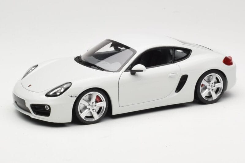 Porsche Cayman 981 Hvid Minichamps 1:18 113062221 Metal