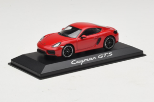 Porsche Cayman 981 GTS Rød Minichamps 1:43 WAP0200150E Metal — billede 2 af 5